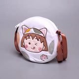 Chi-bi Maruko 88741 Anime Plush Tote Casual Handbag