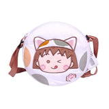 Chi-bi Maruko 88741 Anime Plush Tote Casual Handbag