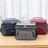 Ice Box Cooler Backpack Bag Picnic Food Lunchbox Packed Travel