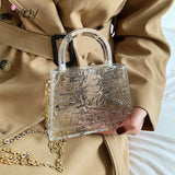 Jelly PVC Women's Crossbody Bag Mini Handbag Purse