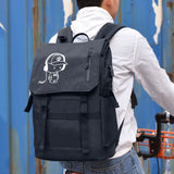 15.6 Inch Laptop Backpack USB Men Bag Oxford Large Capacity Travel Backpacks