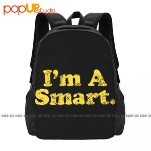 Smart Funny Graphic Backpack Large Capacity Bookbag Shoe Bag Storage Bag