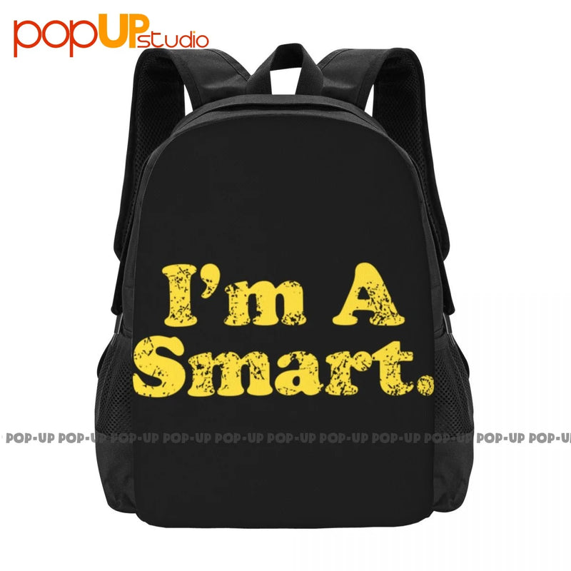 Smart Funny Graphic Backpack Large Capacity Bookbag Shoe Bag Storage Bag
