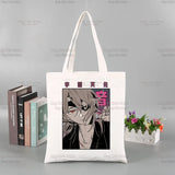 Demon Slayer Tengen Uzui Shopping Bag Anime Jute Cotton Reciclaje