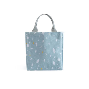 Linen Lunch Box Bag Drawstring Insulation Fresh Picnic Portab