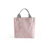 Linen Lunch Box Bag Drawstring Insulation Fresh Picnic Portab