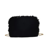 Furry Ladies Shoulder Bag Women Messenger Handbag Party Bags for Girls