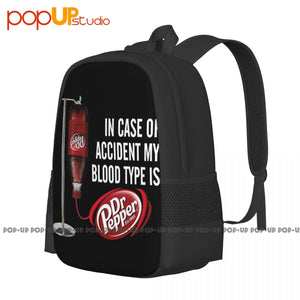 Dr.Pepper Blood Type Large Capacity Backpack