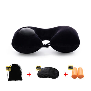Inflatable Pillow Set for Travel, Foldable & Portable, 4pc/s