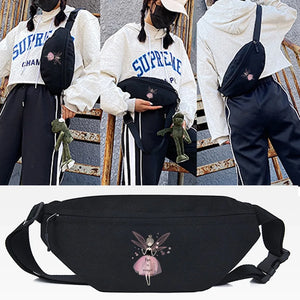 Print Waist Bags Women Chest Bag Sports Packs Travel Crossbody Shoulder Bag