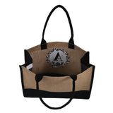 Personalized Canvas Tote Shopping Bag with Inner Cotton Lining