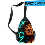 Inoxtag Men's Outdoor Shoulder Bag Sling Chest Pack
