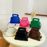 Stereotype Shoulder Bag Rectangle Handle Lady Crossbody Purses