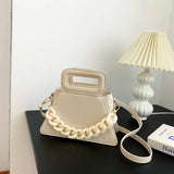 Stereotype Shoulder Bag Rectangle Handle Lady Crossbody Purses