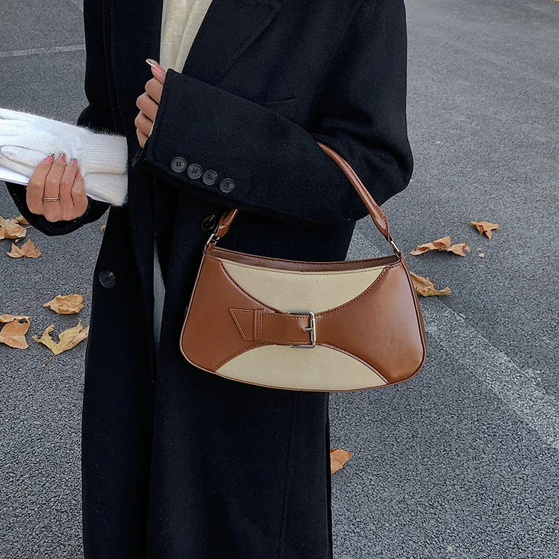 Ins Winter Handbag with Western Commuter Texture