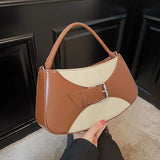 Ins Winter Handbag with Western Commuter Texture