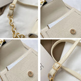 Streetwear Shoulder Bag Women Crossbody Leather Saddle Vintage All-match