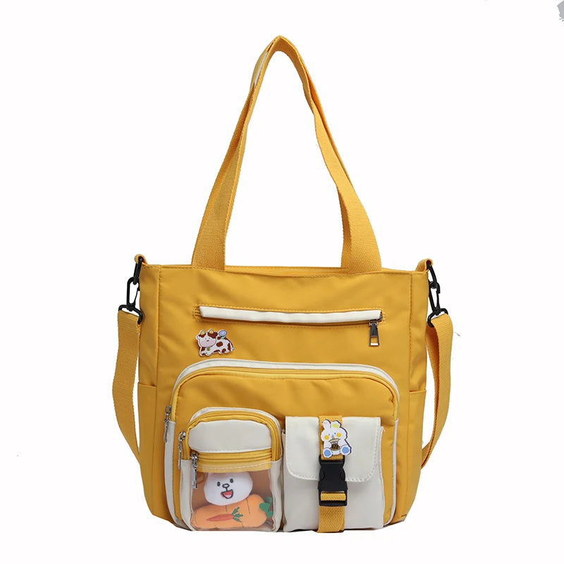 Large Capacity Messenger Bag Harajuku Wild College Student Bag