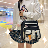 Large Capacity Messenger Bag Harajuku Wild College Student Bag