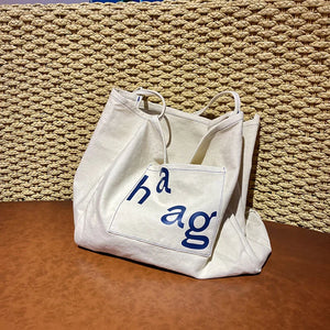 Canvas Bag Women's Large Capacity Shoulder Bag Casual Tote Bag