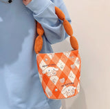 Simply Handbags Bucket Bag Woman's Canvas Small Tote Bags