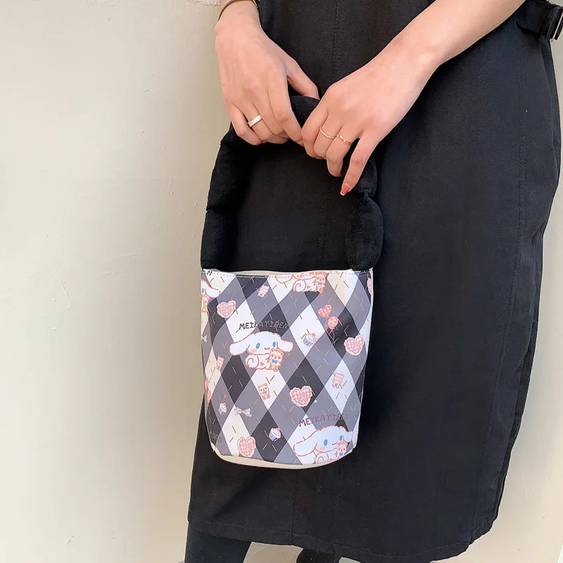 Simply Handbags Bucket Bag Woman's Canvas Small Tote Bags