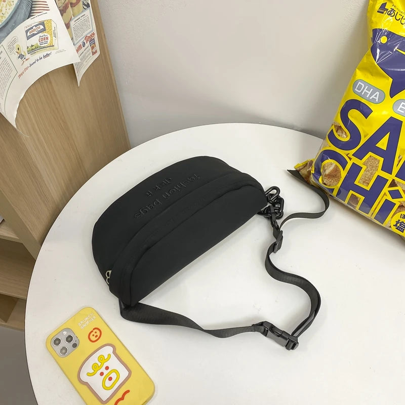 Japanese Ins Large-capacity Chest Bag for Girls