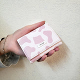 Ins Women's Short Wallet Coin Purse Card Case Small Bag