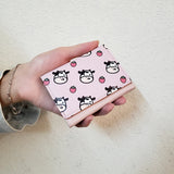 Ins Women's Short Wallet Coin Purse Card Case Small Bag