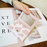 Ins Women's Short Wallet Coin Purse Card Case Small Bag