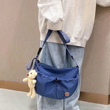 Harajuku Large Capacity Crossbody Bag for Girls - Shoulder Bag