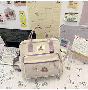 Japanese Canvas Messenger Bag Harajuku Ulzzang Student Shoulder Bag