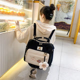 Japanese Canvas Messenger Bag Harajuku Ulzzang Student Shoulder Bag