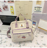 Japanese Canvas Messenger Bag Harajuku Ulzzang Student Shoulder Bag