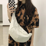 Japanese Wild Canvas Bag Harajuku Large-capacity Shoulder Bag