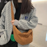Japanese Wild Canvas Bag Harajuku Large-capacity Shoulder Bag