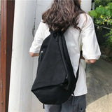 Ins College Students Backpacks Large Capacity Canvas Bag