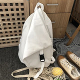 Ins College Students Backpacks Large Capacity Canvas Bag