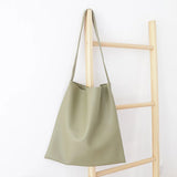 Casual PU Leather Crossbody Bag Multifunctional Messenger Tote Handbag