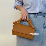 Deformed Handle Handbags Creative Cylinder Shoulder Bag