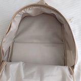 Ins Student Backpacks Patchwork Large Capacity Waterproof Bag