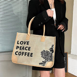 Canvas Tote Bag Women Handbags Shoulder Bags