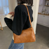 Stylish Women Shoulder Bag Retro Handbag French Multi-function Portable