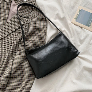 Stylish Women Shoulder Bag Retro Handbag French Multi-function Portable