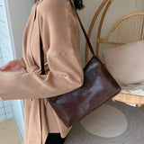 Stylish Women Shoulder Bag Retro Handbag French Multi-function Portable