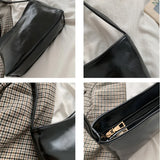 Stylish Women Shoulder Bag Retro Handbag French Multi-function Portable