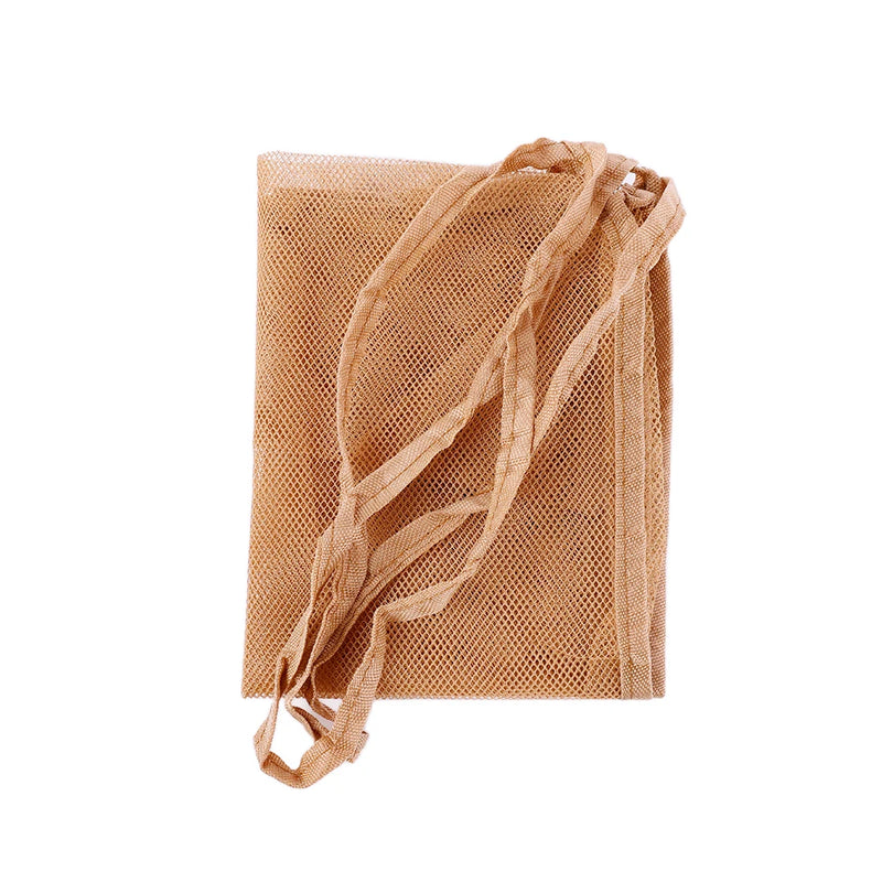 Ins Transparent Protable Mesh Shopping Bag Large-capacity Beach Mesh Bag