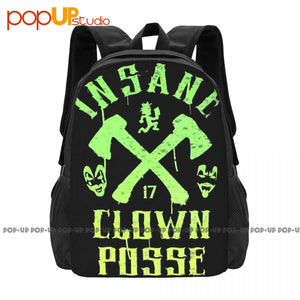 Insane Clown Posse 17 Seventeen Icp Backpack Large Capacity