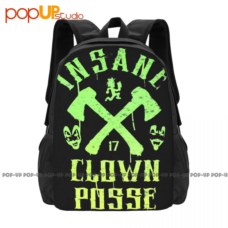 Insane Clown Posse 17 Seventeen Icp Backpack Large Capacity