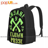 Insane Clown Posse 17 Seventeen Icp Backpack Large Capacity